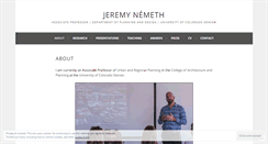 Desktop Screenshot of jeremynemeth.com